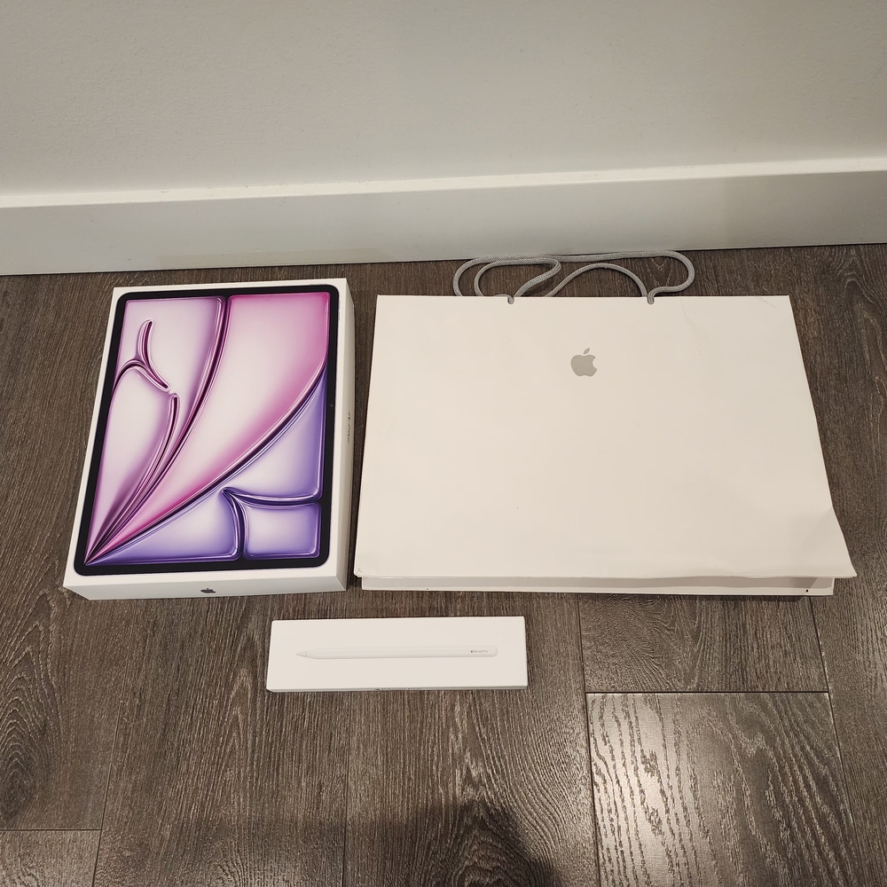 Apple iPad Air 13" M3 & Apple Pencil Pro EMPTY BOXES ONLY